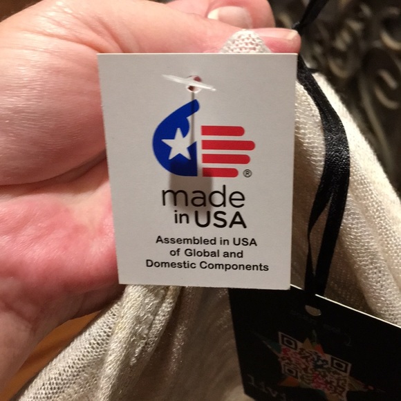 NWT Living Doll semi sheer Tunic❤️ - Picture 7 of 9